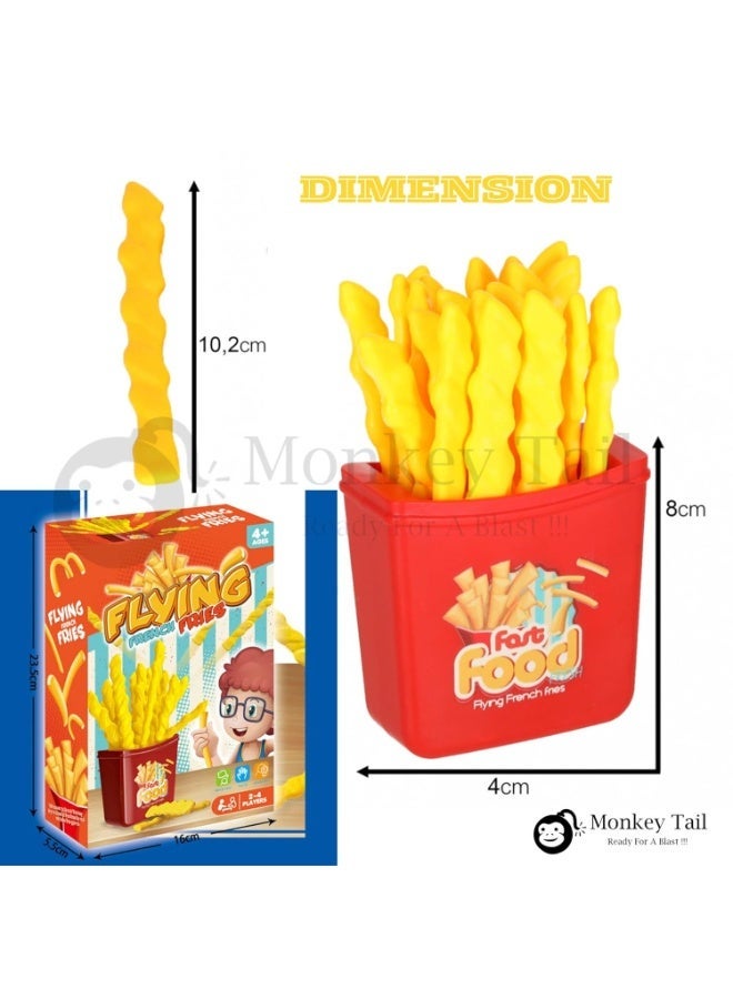 MONKEYTAIL Flying French Fries Popping Game | Funny Family Board Game | Fast Reaction Game for 2–4 Players - Image 4